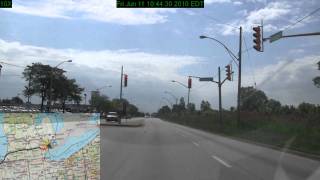 2010 Road Trip Timelapse 06 - 2010-06-11 - Ann Arbor, MI to Niagara Falls, ON