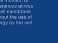 Osmosis and Diffusion