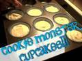 Making Cookie Monster Cupcakes with Dana
