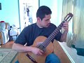 Fransisco Tarrega estudio en E minor played by Jose Garcia Fransisco Tarrega estudio en E minor played by Jose Garcia