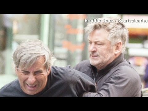 alec - Photos show actor Alec Baldwin in another scuffle with a member of the paparazzi.