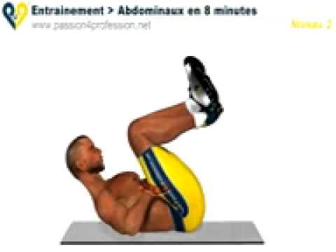 comment avoir des abdos en 8 minutes
