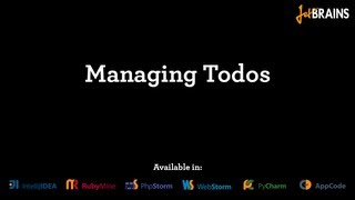 Managing TODOs