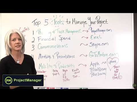 Top 5 Tools to Manage Your Project Video