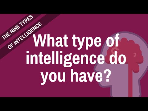 THE 9 TYPES OF INTELLIGENCE