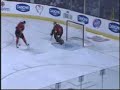 Huselius Shootout Goal at Flames Skills Competition