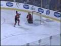 Huselius Shootout Goal at Flames Skills Competition