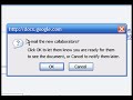 Collaboration in Google Docs Collaboration in Google Docs