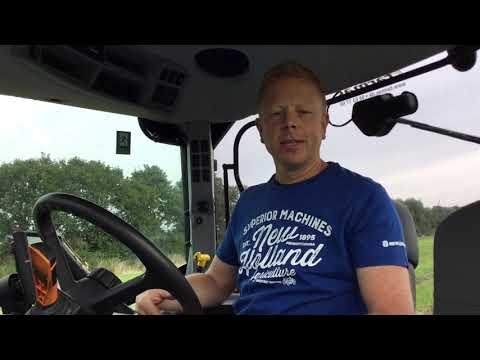 Kristian Kjærsig har valgt en traktor med Dynamic Command™ transmission fra New Holland