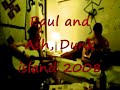 me and my mate from dunk island, ashley ball, playing john butlers 