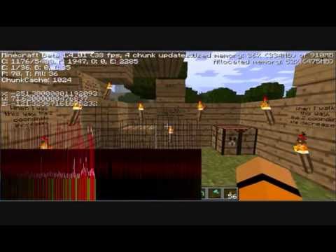 how to turn on xyz on minecraft