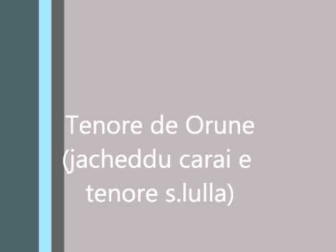 Tenore de Orune ( Jacheddu Carai boche e ballu )