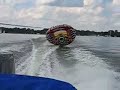 Kite behind motorboat Kite behind motorboat