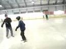 Oscar �ker skridskor x))