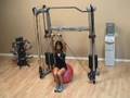 Swiss Ball Shoulder Press