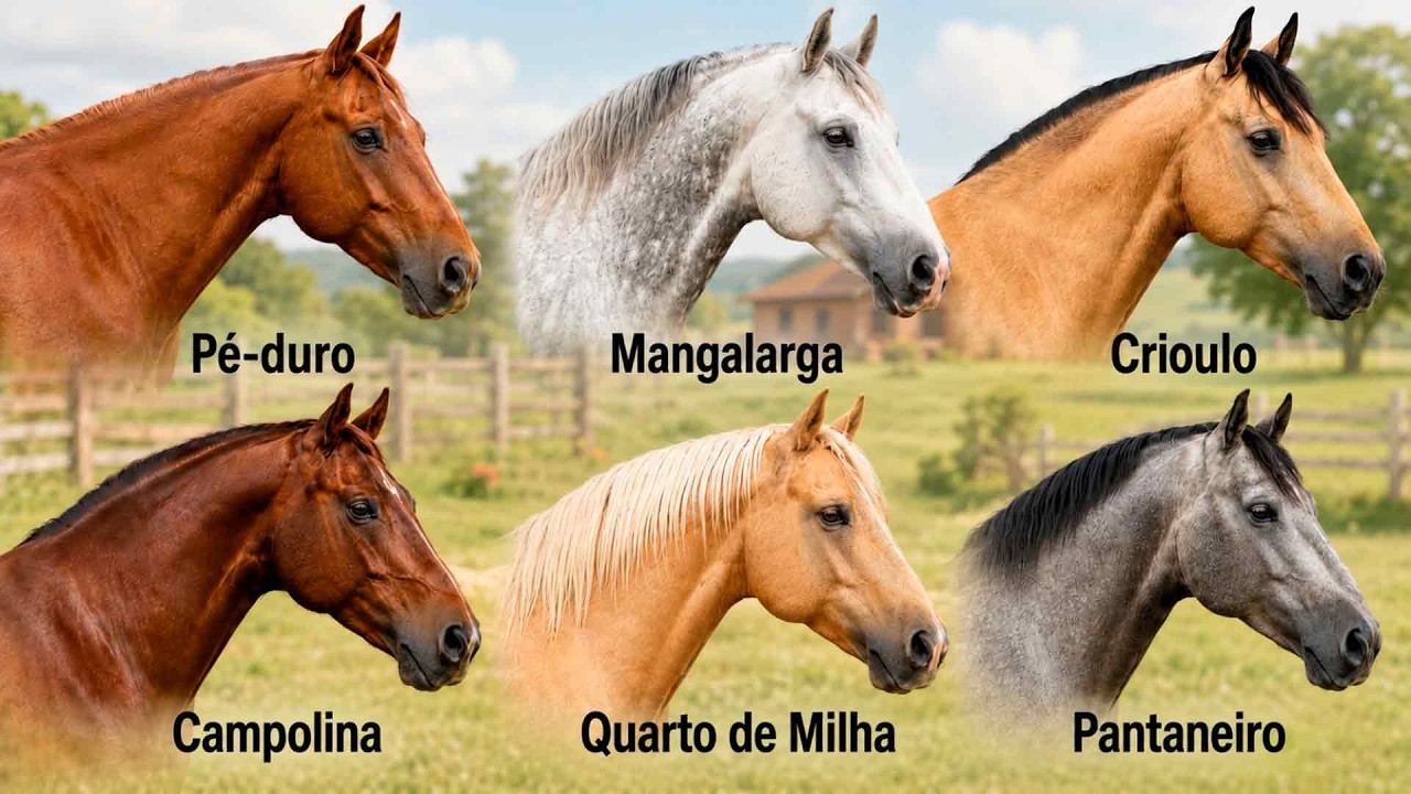 Conheça todos os cavalos nativos aqui do Brasil