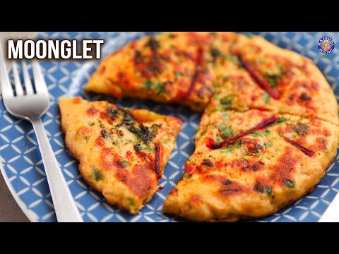 Moonglet Recipe | How To Make Crispy Moonglet | Moong Dal Chilla | Quick Snacks | MOTHER’S RECIPE