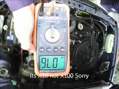 how to set dwell with a multimeter