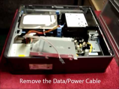 how to remove dvd drive