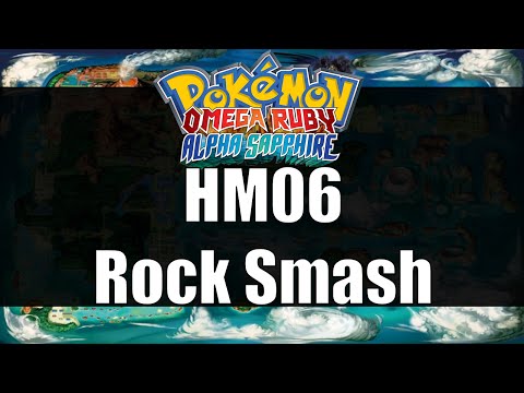 how to obtain rock smash in omega ruby