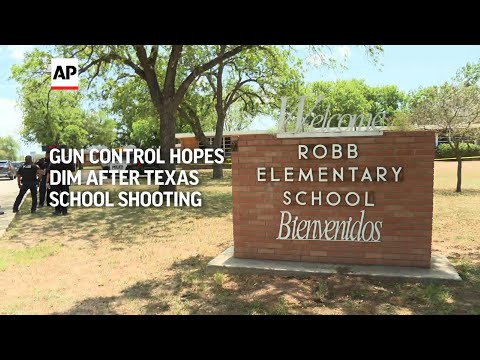 Gun control hopes dim after Texas school shooting