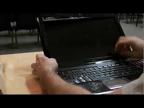 how to open hp dv6 laptop