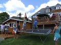 Firing a waterballoon