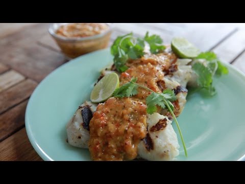 Schwan's Chef Collective Recipe: Grilled Fish With Mango-Mustard Glaze Watch