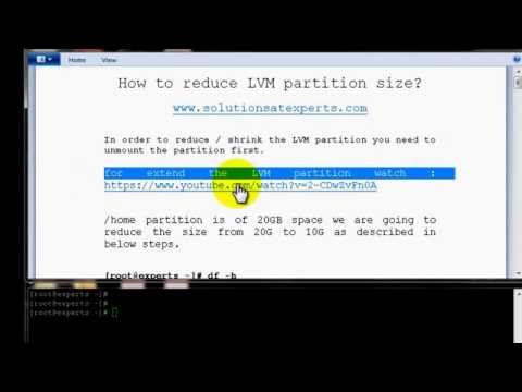 how to repair lvm partition in linux