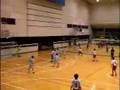 2008年ハンドボール中学新人戦岐阜県大会男子準決勝前半1