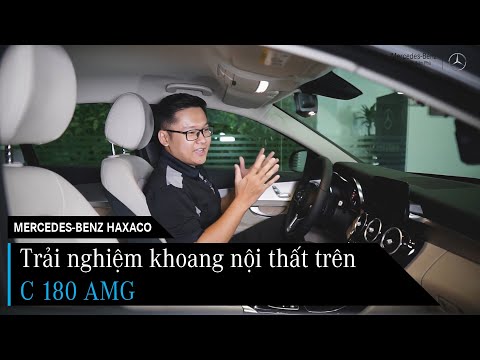 Trải nghiệm khoang nội thất C 180 AMG