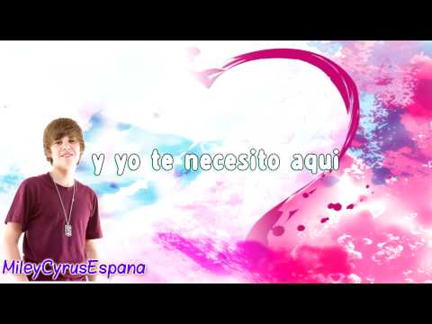 justin bieber crying on stage singing down to earth. DOWN TO EARTH En Español