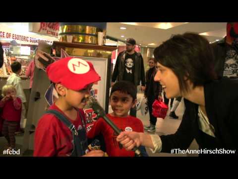 FREE COMIC BOOK DAY WITH ANNE HIRSCH
