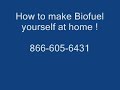 How to make Biofuel, Biodiesel, Biofuel Products