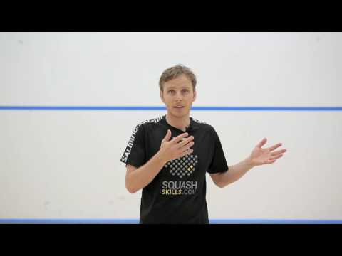 Squash tips: How to cut the ball cross court