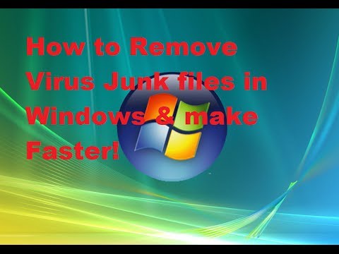 how to remove junk files from windows 7