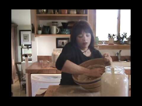 how to collect yeast for bread