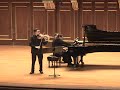 Dimitri Murrath (viola) Vincent Planès (piano) perform Vieuxtemps Sonata in B-flat major, Op. 36 in Jordan Hall, Boston viola.typepad.com http