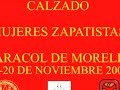 curso del arte del calzado para mujeres de comunidades zapatistas