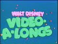 Opening to Walt Disney Video-a-Longs: Winnie the Pooh VHS