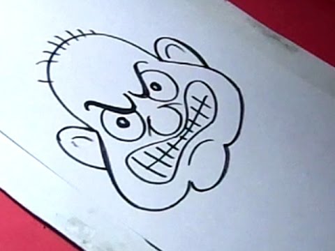 video-linktoworks-How to Draw Angry Face Drawing - YouTube