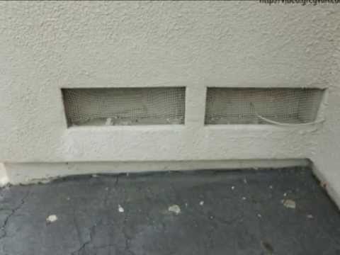 how to repair crawl space vent screen