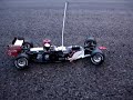 Trapani,rodaggio Ferrari F2005 rc a scoppio della Deagostini