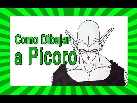 how to draw piccolo from dragon ball z