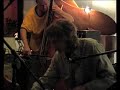 terry day (reed pipes) and john edwards (double bass) improvise at cafe oto, london.  2nd october 2008.  
filmed by helen petts.