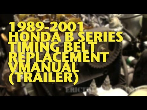 Honda/Acura Integra B Series Timing Belt Video – Eric The Car Guy