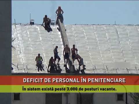 Deficit de personal în penitenciare
