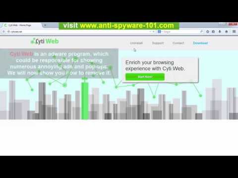 how to remove cyti web ads