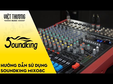 Hướng dẫn sử dụng mixer Soundking MIX08C