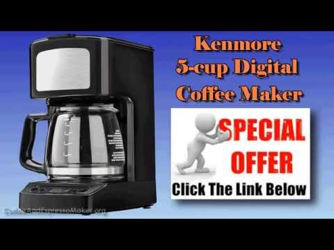 Coffee Maker Reviews – Kenmore 5 cup Digital Coffee Maker